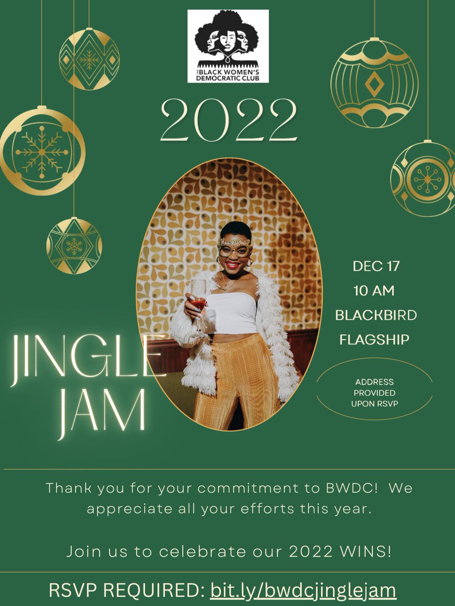 It’s going up this Saturday! Join us for our Jingle Jam &amp; first in-person general membership meeting since the pandemic.