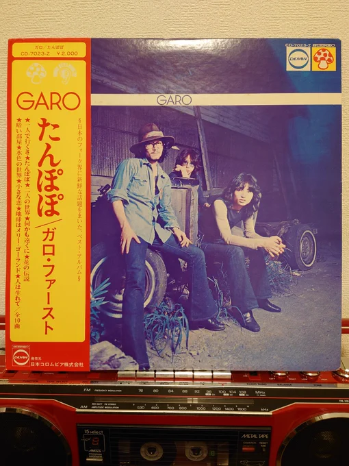 本日の成果
GAROの「花の伝説」という楽曲のギターを耳コピした!
スリーフィンガー弾けると気持ちいい!
いつか動画出す!w 