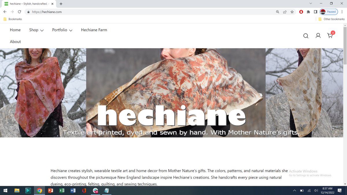 Run_Free_Strong's tweet image. Just in time for the holidays! Excited to share my fiancee's launch of her webshop hechiane.com. She designs and creates wearable textile art and home decor using natural dyeing, eco-printing, felting, and sewing techniques. #fashion #ecofashion #homedecor #HolidayGift