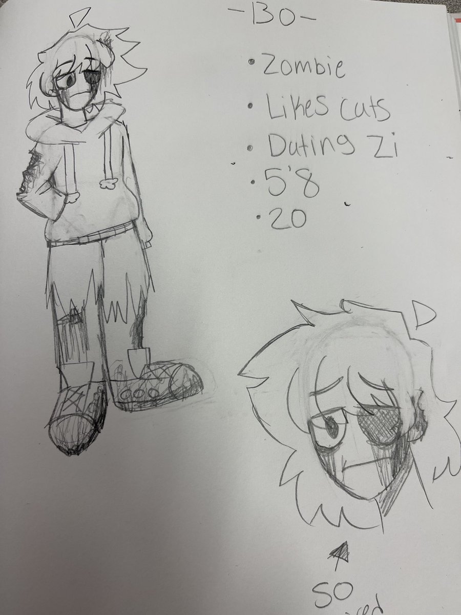 LovelyAdonis16's tweet photo. MY ZOMBIE BOI #zombieapocalypse #zombies #zombies #art #ArtistOnTwitter #Trending #eddsworld #youtubeseries #oc #ocs #TrendingNews #TheLuverrAdonis #adonis https://t.co/RpRVPUGr3c
