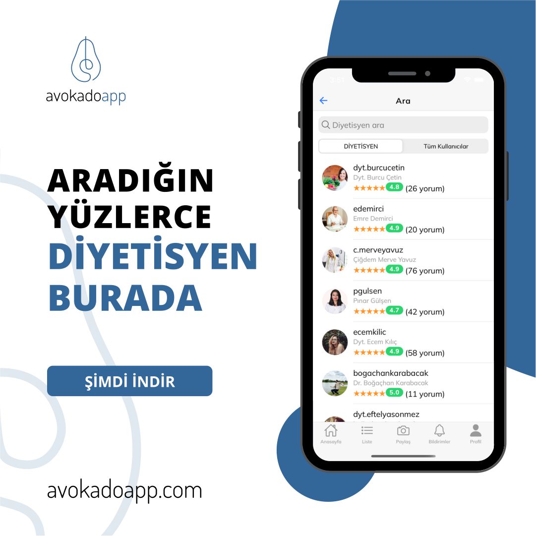 AppAvokado's tweet photo. Aradığın yüzlerce diyetisyen Avokado App'ta. Sende katıl kendine en uygun diyetisyeni bul ve diyete başla. 
 #onlinediyet #onlinediyetisyen #onlinediyetuygulaması #onlinediyetuygulamasi #diyet #diyetisyen #beslenme #avokado #avokadoapp #diyetisyentavsiyesi #diyetteyim https://t.co/X4VFjwa3P1