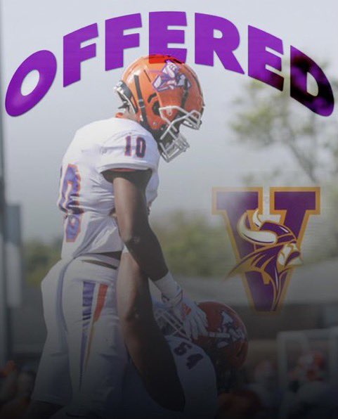 #AGTG After a an amazing conversation with <a href="/coach_sallen/">Sergio Allen</a> I am blessed to say that I’ve received my third offer from Missouri Valley College <a href="/MVCFOOTBALL/">Missouri Valley </a> <a href="/GAC_Football1/">GAC Football</a> <a href="/FootballFHC/">Francis Howell Central Football</a> <a href="/mbunton34/">Mike Bunton</a> <a href="/GSV_STL/">Gateway Sports Venue</a> @FHCAD
