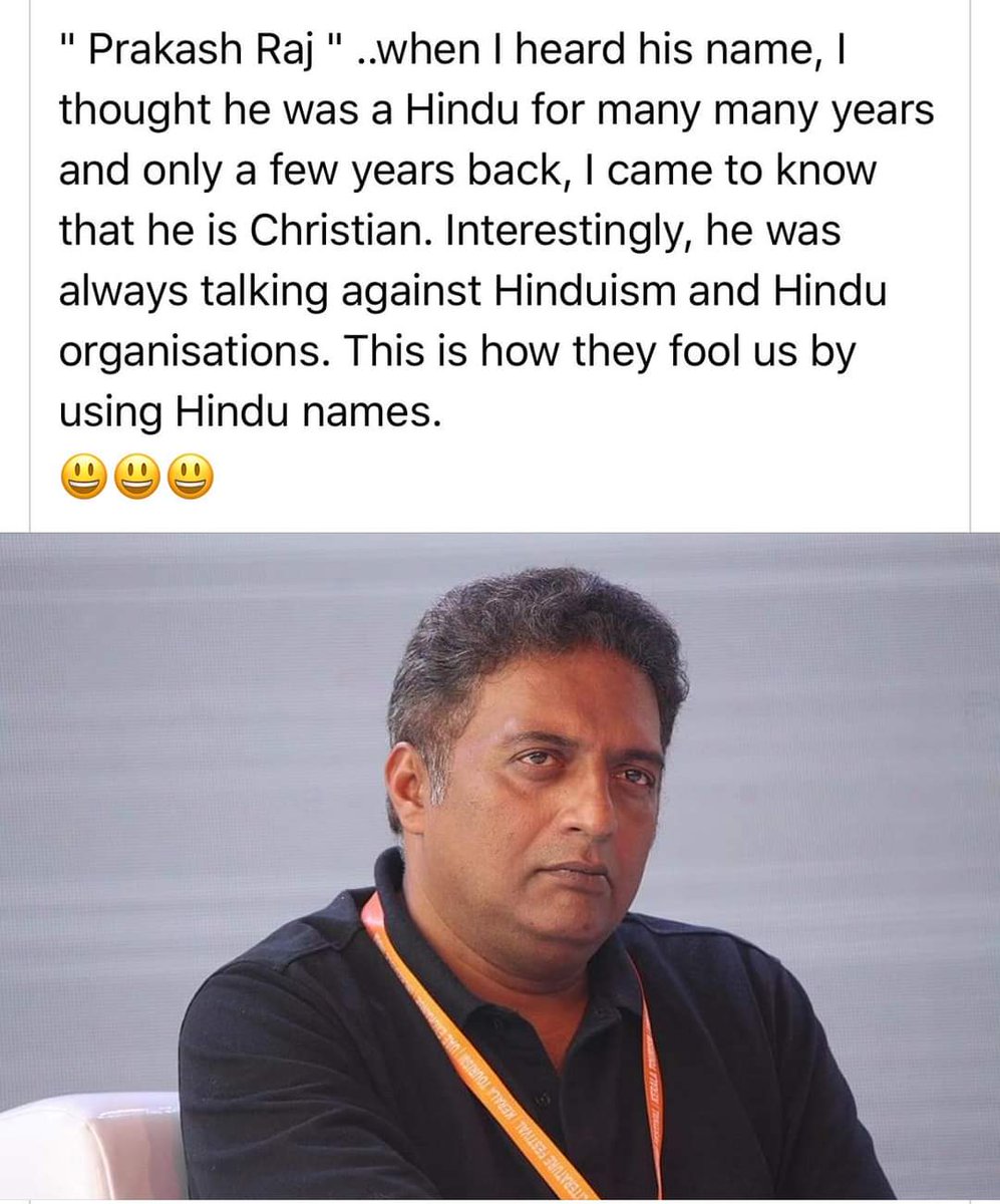 Appu0039's tweet photo. @prakashraaj https://t.co/dyXYgKLUgD
