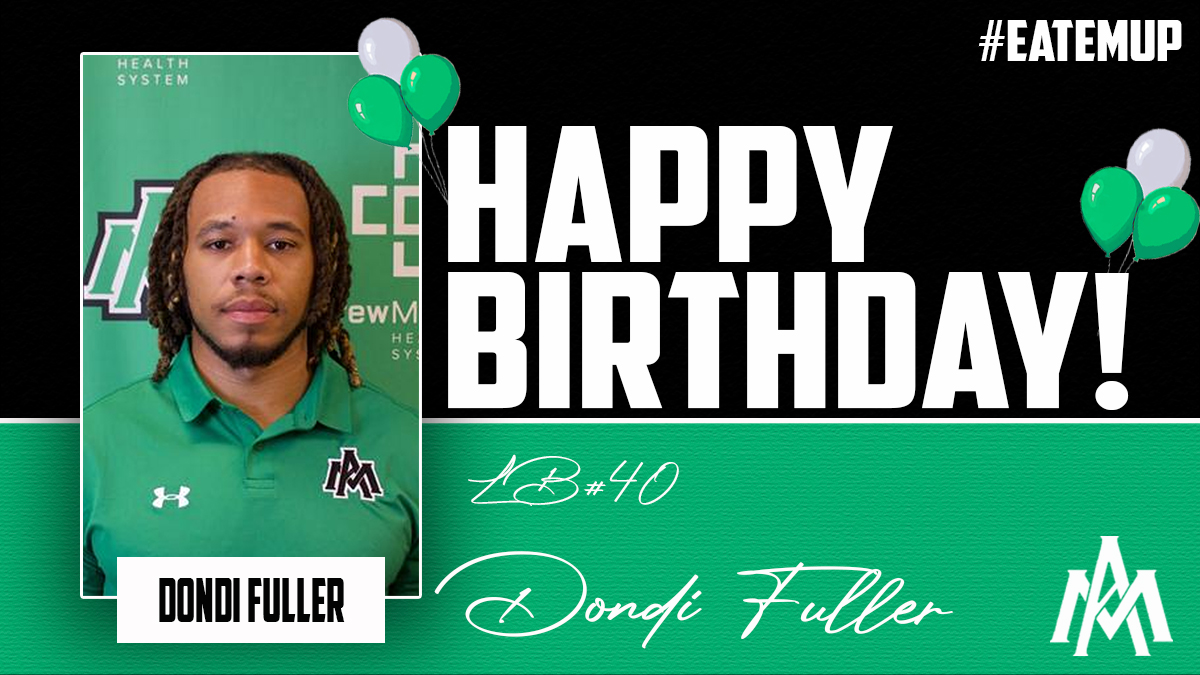 WeevilFootball's tweet photo. Happy birthday! @dondi_fuller #EatEmUp #TuffEnough https://t.co/XjQorxnqwK