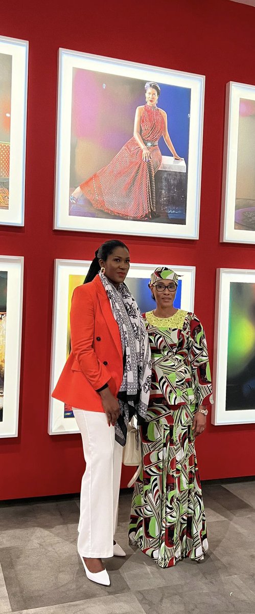 Stephanie Linus (MFR) (@stephanielinus) on Twitter photo With H.E. Fatoumatta Bah Barrow, First Lady of The Gambia <a href="/WUFGlobal/">Women United Foundation</a> African First Ladies Summit. With H.E. Fatoumatta Bah Barrow, First Lady of The Gambia <a href="/WUFGlobal/">Women United Foundation</a> African First Ladies Summit.