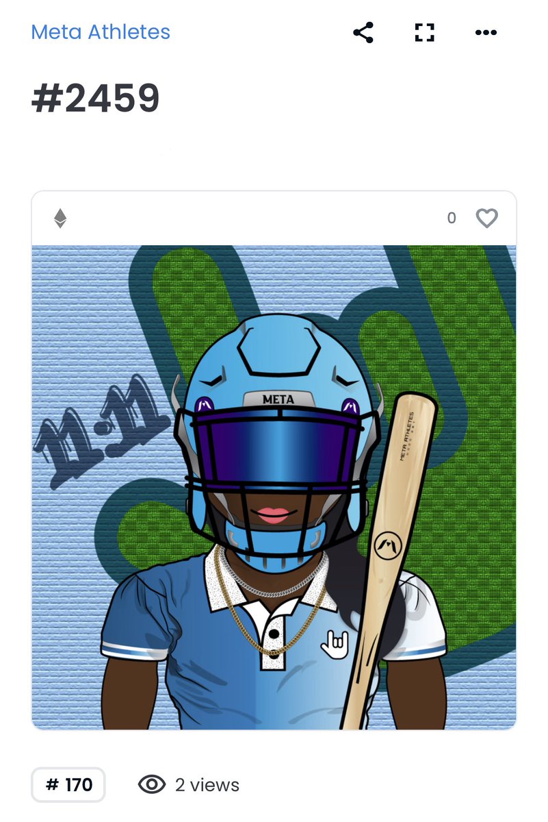 After talking with the founder, <a href="/drewtility/">drew</a>, I KNOW that <a href="/MetaAthletes/">Meta Athletes</a> WILL revolutionize camaraderie amongst ALL athletes- providing IRL &amp; metaversal PRO level resources to take everyone involved to their next levels and beyond in sports and life 🚀 Check out my badass ↙️🔥🔥