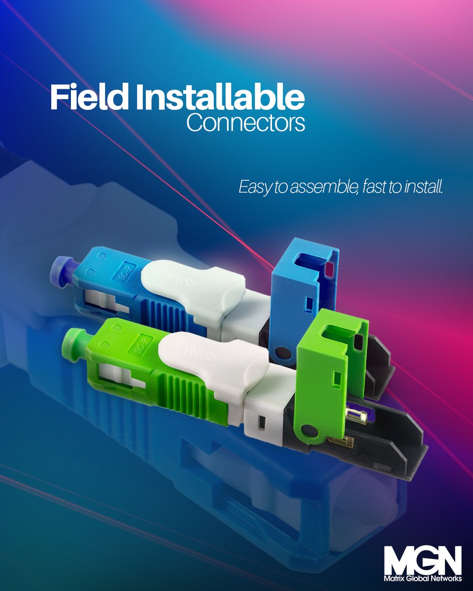 Fast and reliable field terminations, in under 2 minutes...

➡️ lnkd.in/eKPGF5Dt

#matrixgn #fibreoptics #fieldtermination