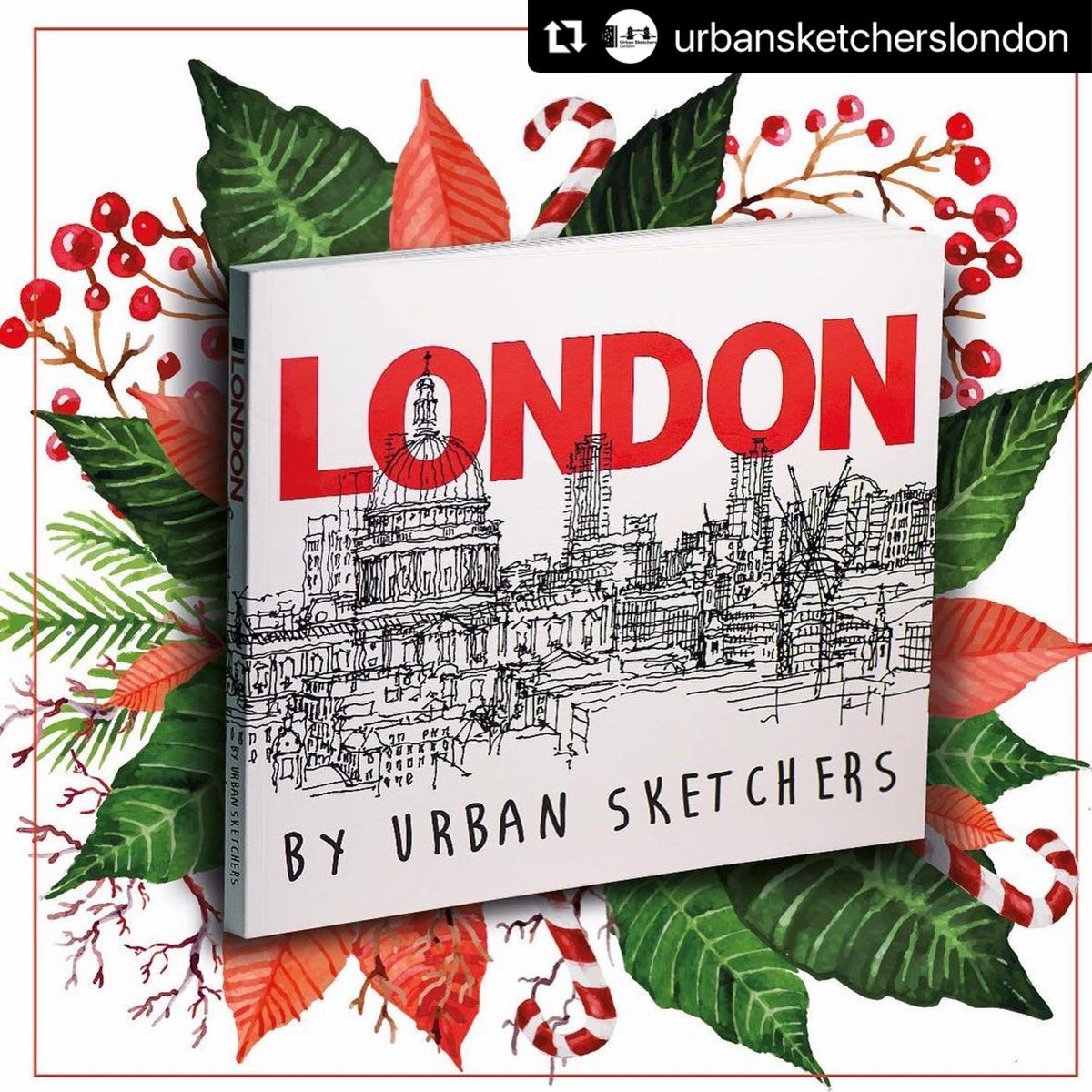 Stuck for ideas for a Christmas present? Here’s the best present for 2022! Our book, London by Urban Sketchers can still be ordered online and would make an ideal gift this Christmas. Order via urbansketcherslondon.bigcartel.com