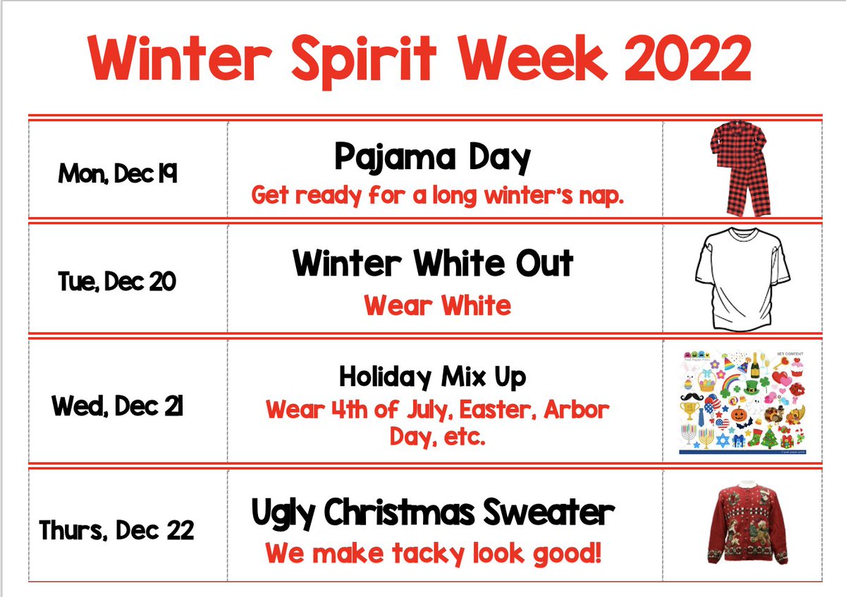 MCrowley146's tweet photo. The Twister Leadership Team is busy planning December Events!  Candy grams will be for sale at lunch this week. Next week, the group is sponsoring a Winter Spirit Week!  The TLT is busy preparing the Hot Cocoa Run and Assemblies for Thursday, Dec. 22! Our leaders are AWESOME! https://t.co/f3D6LZ3i47