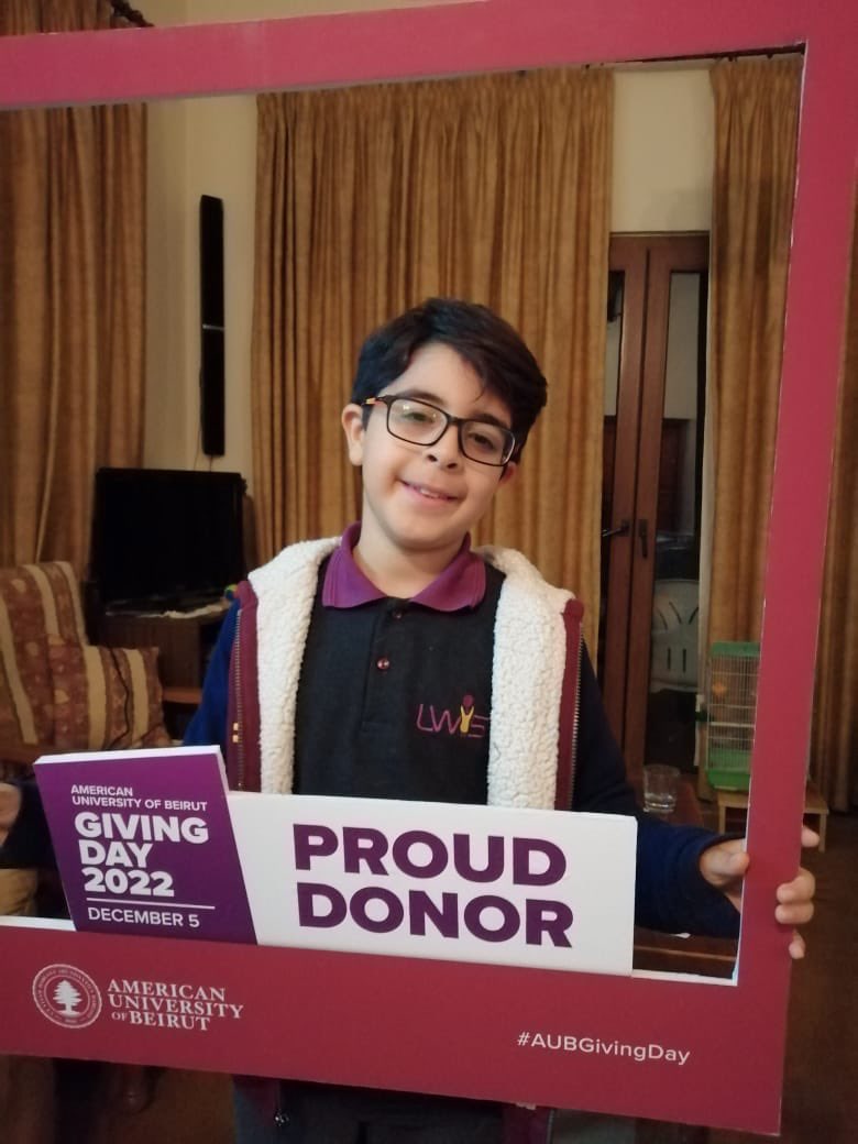 FHS_AUB's tweet photo. #AUBGivingDay
Youngest #FHSer, proudest donor!
Thank you #FHS community. You were amazing!
#ProudFHSers #AUBites https://t.co/mYeCsKT8DN