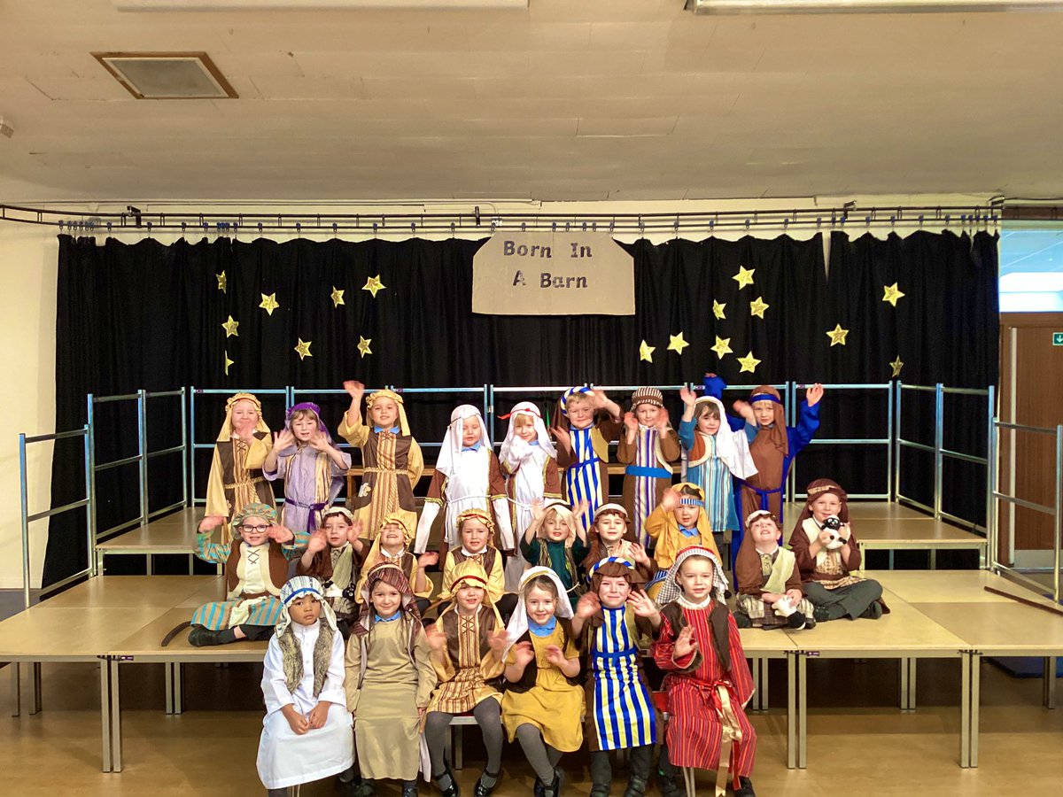 SBurlandClass's tweet photo. So so proud of the cast of ⭐️Born in a Barn!⭐️. https://t.co/HgzaetbbkV