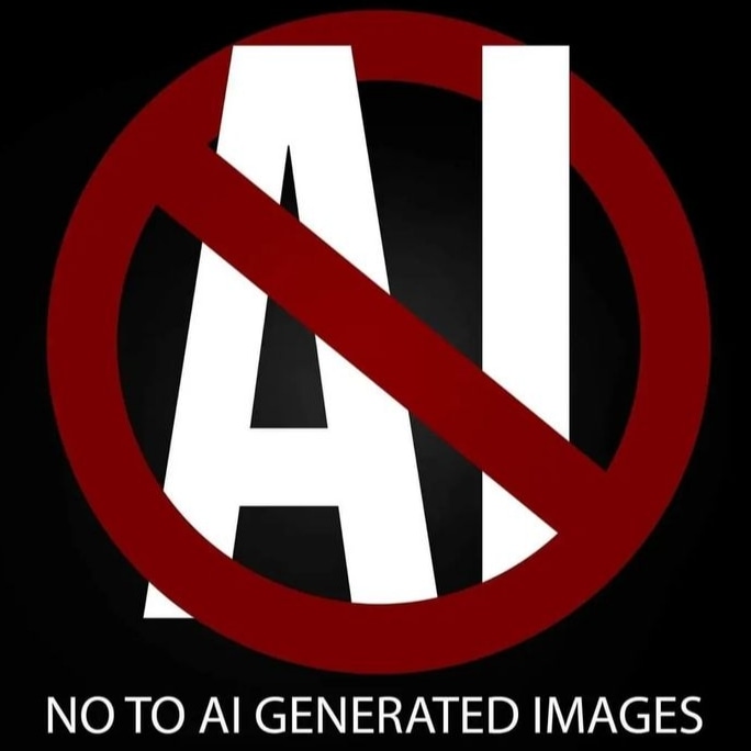 Flo_SB_13's tweet image. If you are an artist, upload this image on your social media accounts.
If you want to be an ARTIST, or if you want to improve, the road is always the same: STUDY, LEARN, PRACTICE.
SUPPORT THE REAL JOB 
#noaiart #supportrealartists #supportrealtalent #imnotarobot #imnotwithai