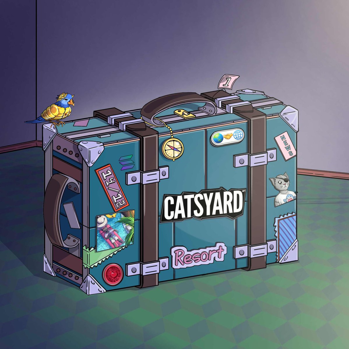 GregJewishstein's tweet photo. @CatsYardNFT Can’t wait to unpack!!! #Catsyard #solana #nft @MagicEden https://t.co/x6wo3EuyQv
