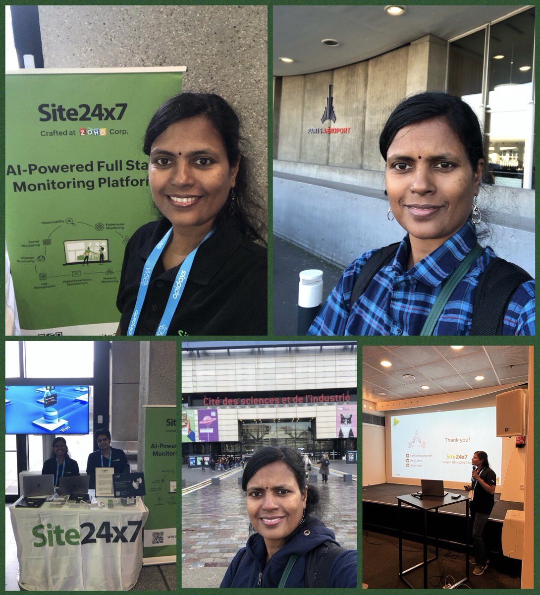 raji_zoho's tweet image. Attending and presenting at APIDays Paris. 😍

 #apidays #apimonitoring #Site24x7