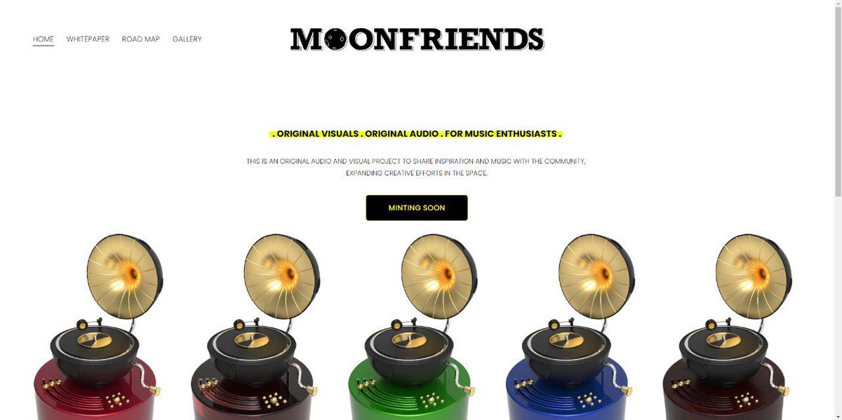 MoonFriendsMF's tweet photo. Website is Live👉 https://t.co/esYBkcczv9
Mint info, Whitepaper, Roadmap, Gallery

2 days till mint (16th Dec 2pm UTC/9am EST)

MoonDiscs still going out 🎶🎵
Any interaction 👀
#MoonList

#cnft #nft #CNFTs #ADA #cardano #moonfriends 🌕🫂 https://t.co/FOVJmBNRl4