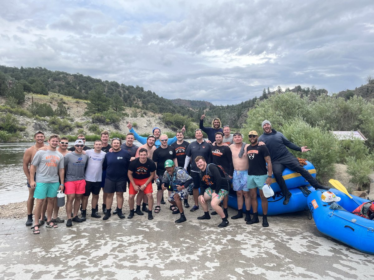 He runs up mountains and down rapids too!