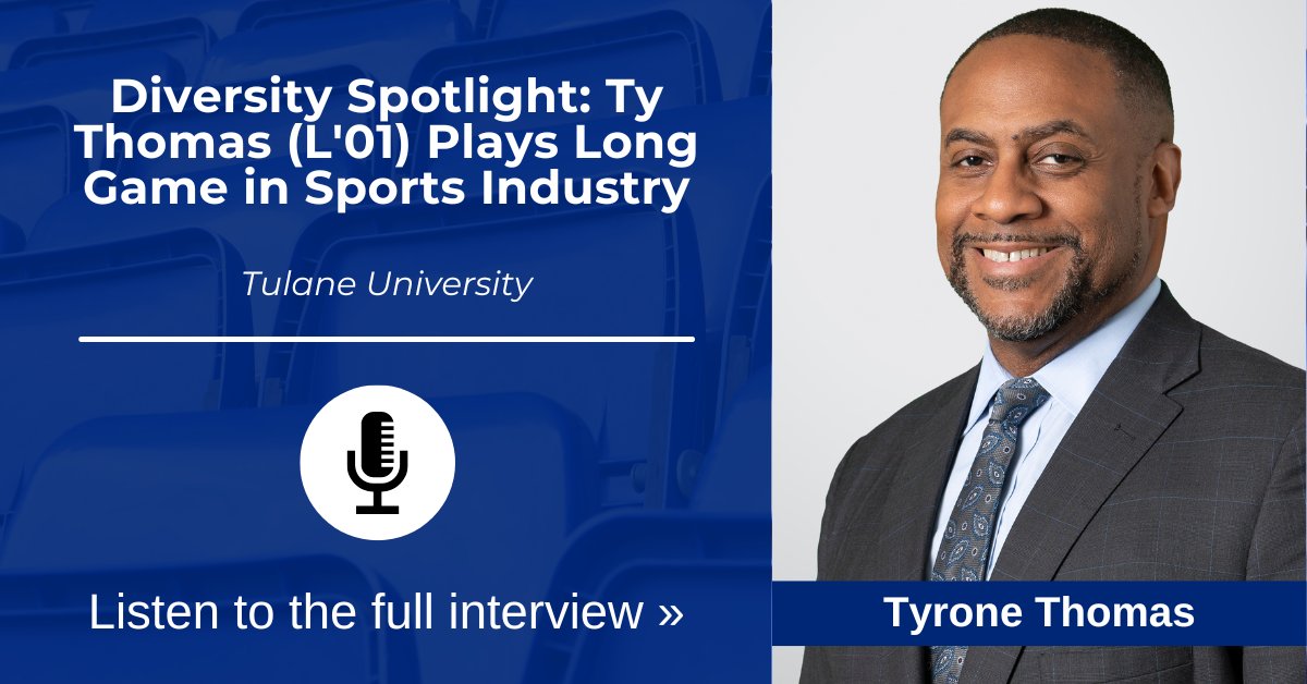 Holland_Knight's tweet photo. #Sports Law Practice Co-Chair Tyrone Thomas was interviewed by @TulaneLaw as a part of its #Diversity Spotlight. Tyrone spoke about his time at Tulane, its #sportslaw program and shared advice for aspiring and current #lawstudents. https://t.co/AVDGB8KETe https://t.co/DDaCuI4kJm