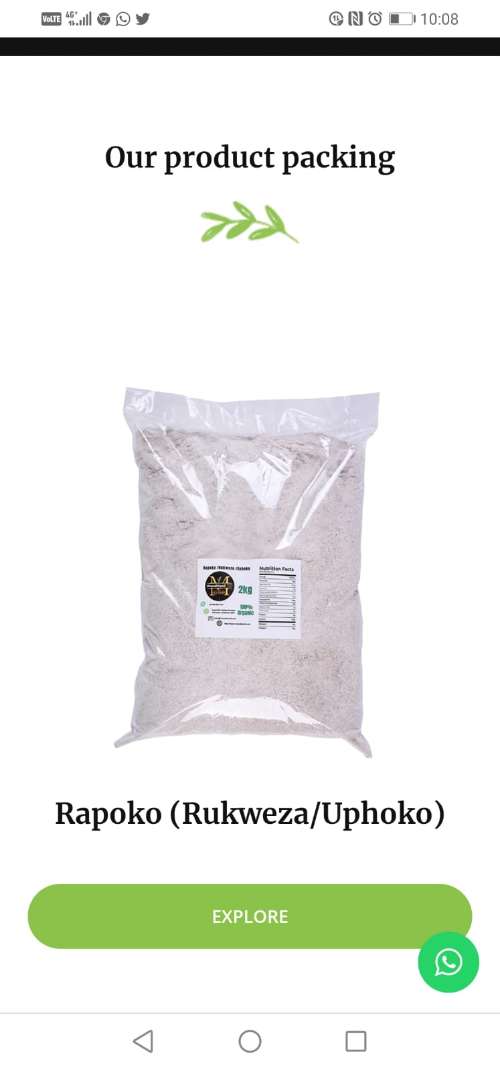 kurongakurima's tweet photo. Hi, check out this amazing Finger Millet s that Ngoni Mudzengerere is selling in Johannesburg  South Africa. https://t.co/SW7KRrFSLN https://t.co/1igzc1DE22