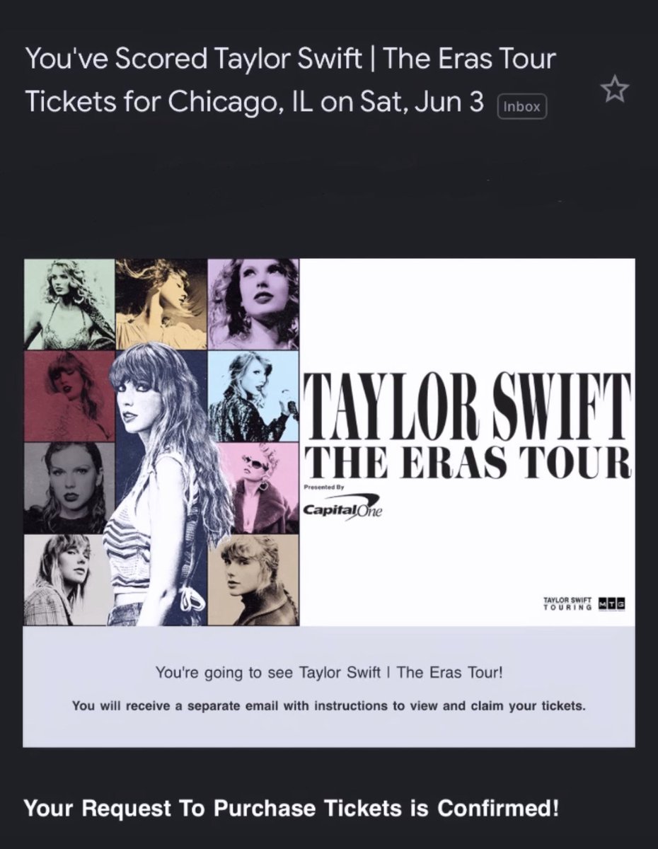 littleolass's tweet photo. I went through hell and back to get these tickets, but I would do it again just to experience @taylorswift13 again with my bestie. Been to every tour since speak now and could not imagine the tradition changing. Thank you, @taylorswift13. 🥹🤍 @taylornation13 https://t.co/Op8j0RmAW3