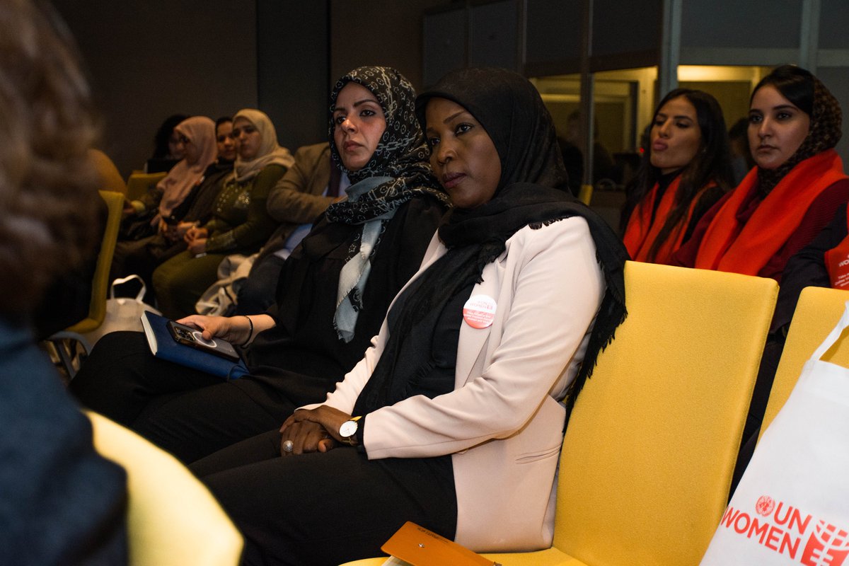 UN Women Libya (@unwomenlibya) on Twitter photo ممتنون لسماع رئيسة <a href="/wamenofficeMoi/">مكتب شؤون المرأة بوزارة الداخلية</a> ورئيسة مكتب تطوير وتأهيل المرأة
مناقشة مركزة ومثمرة لأصحاب المصلحة، وخاصة من المشاركات من المجتمع المدني، حول الخدمات المختلفة المقدمة والمتعلقة بمكافحة الجرائم الإلكترونية ضد النساء والفتيات ممتنون لسماع رئيسة <a href="/wamenofficeMoi/">مكتب شؤون المرأة بوزارة الداخلية</a> ورئيسة مكتب تطوير وتأهيل المرأة
مناقشة مركزة ومثمرة لأصحاب المصلحة، وخاصة من المشاركات من المجتمع المدني، حول الخدمات المختلفة المقدمة والمتعلقة بمكافحة الجرائم الإلكترونية ضد النساء والفتيات