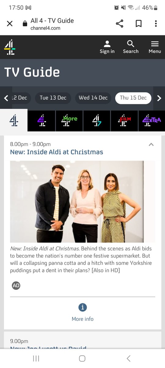 We are very excited to be featured on <a href="/Channel4/">Channel 4</a> tomorrow night in a programme about Christmas <a href="/AldiUK/">Aldi Stores UK</a>