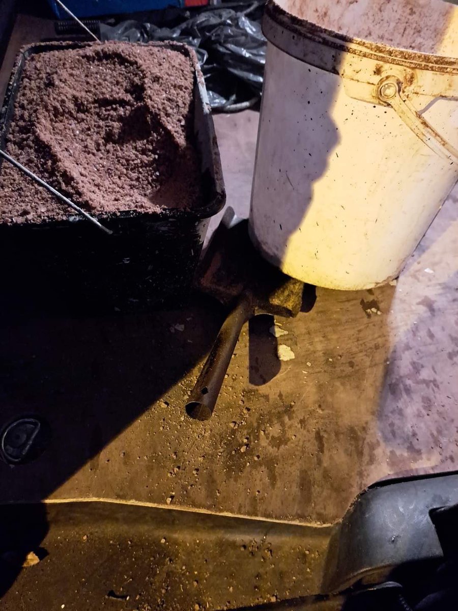 Delivering and gritting around Antrim