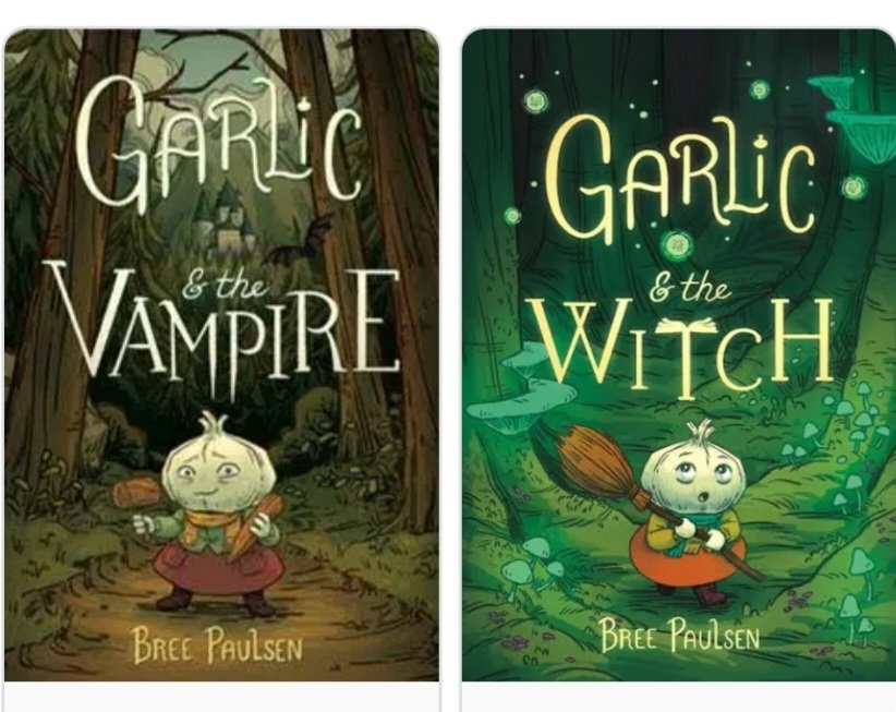sapplng13's tweet photo. @krmartin324 You should read these! Precious comics about precious garlic. 🧄 https://t.co/2ybywbcgnI