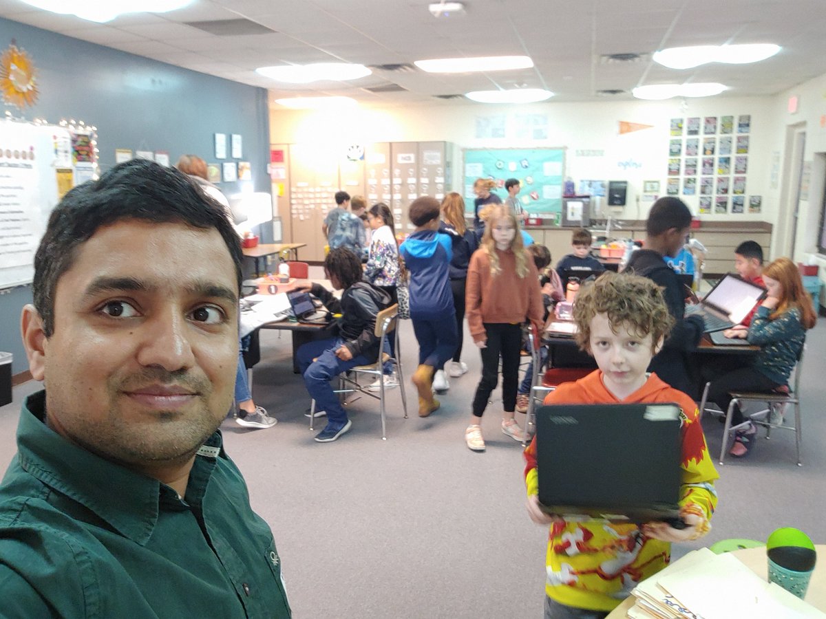 Participated in the Hour of Code event in partnership with ORNL and interacted with 4th graders from Woodland Elementary School. The students created games at hourofcode.com/us/learn. #HourOfCode <a href="/ORNL/">Oak Ridge Lab</a> <a href="/ORNLCommunity/">ORNL Community</a>.