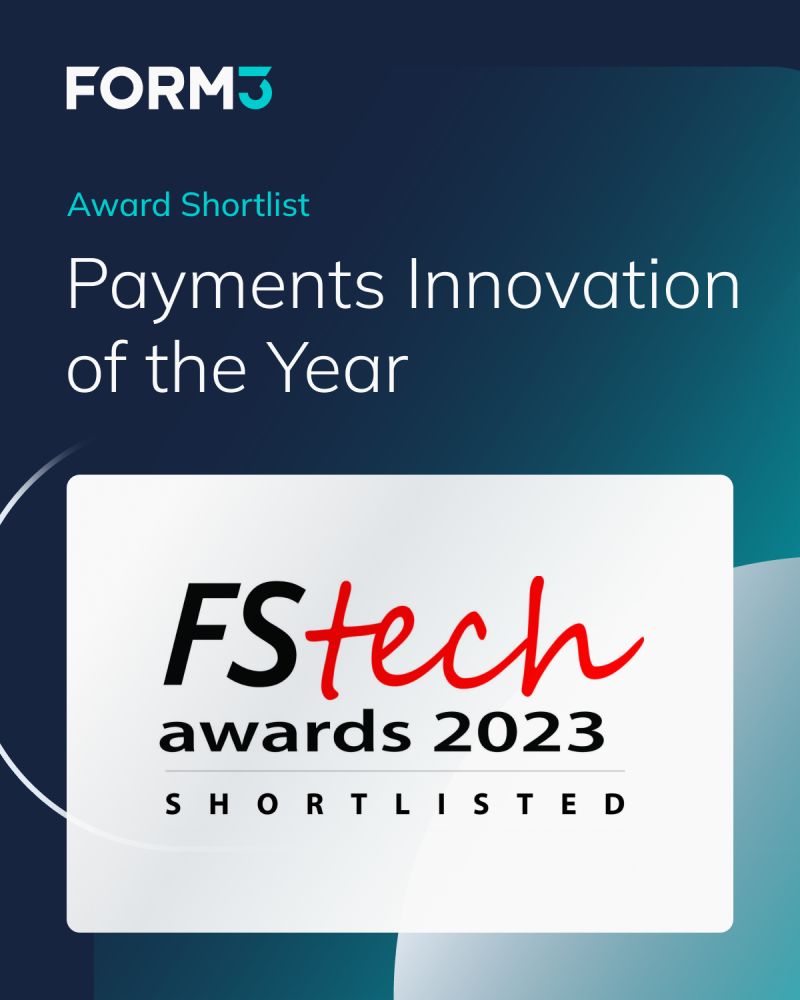 It might still be 2022, but the FStech Awards 2023 shortlist has landed. We are delighted to be included in the category of Payments Innovation of the Year 🏆 #paymentsplatform #cloudnative #awards #bankingtech #payments #innovation