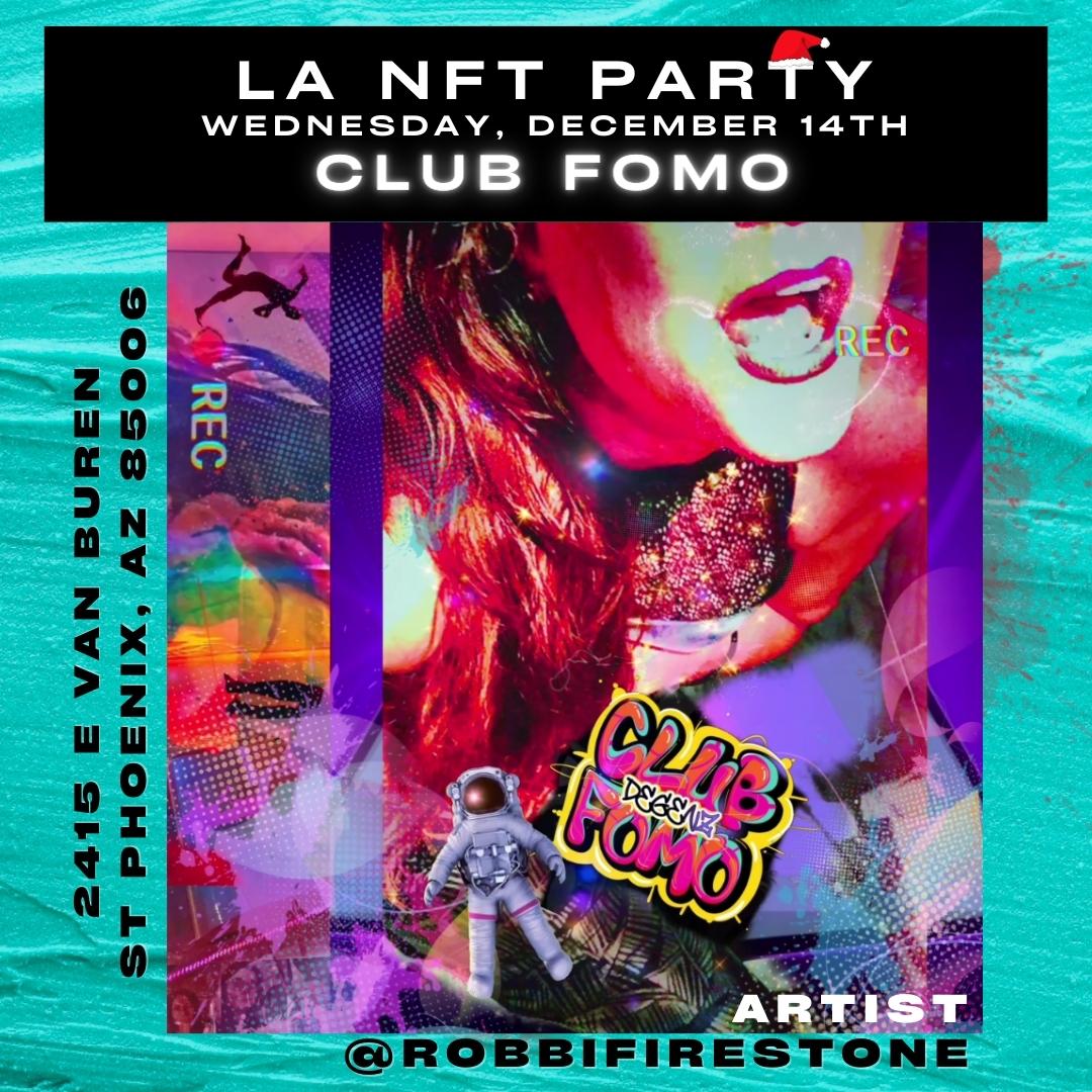 RobbiFirestone's tweet photo. Don't miss out! My NFT artwork, "She Remembers" will be on display at Club FOMO Degenz's Christmas PopUp NFTs show today in Los Angeles!
#robbifirestone #firestoneartts #nfts #nft #nftart #nftcommunity #clubfomodegenz https://t.co/OSaQqHg2av