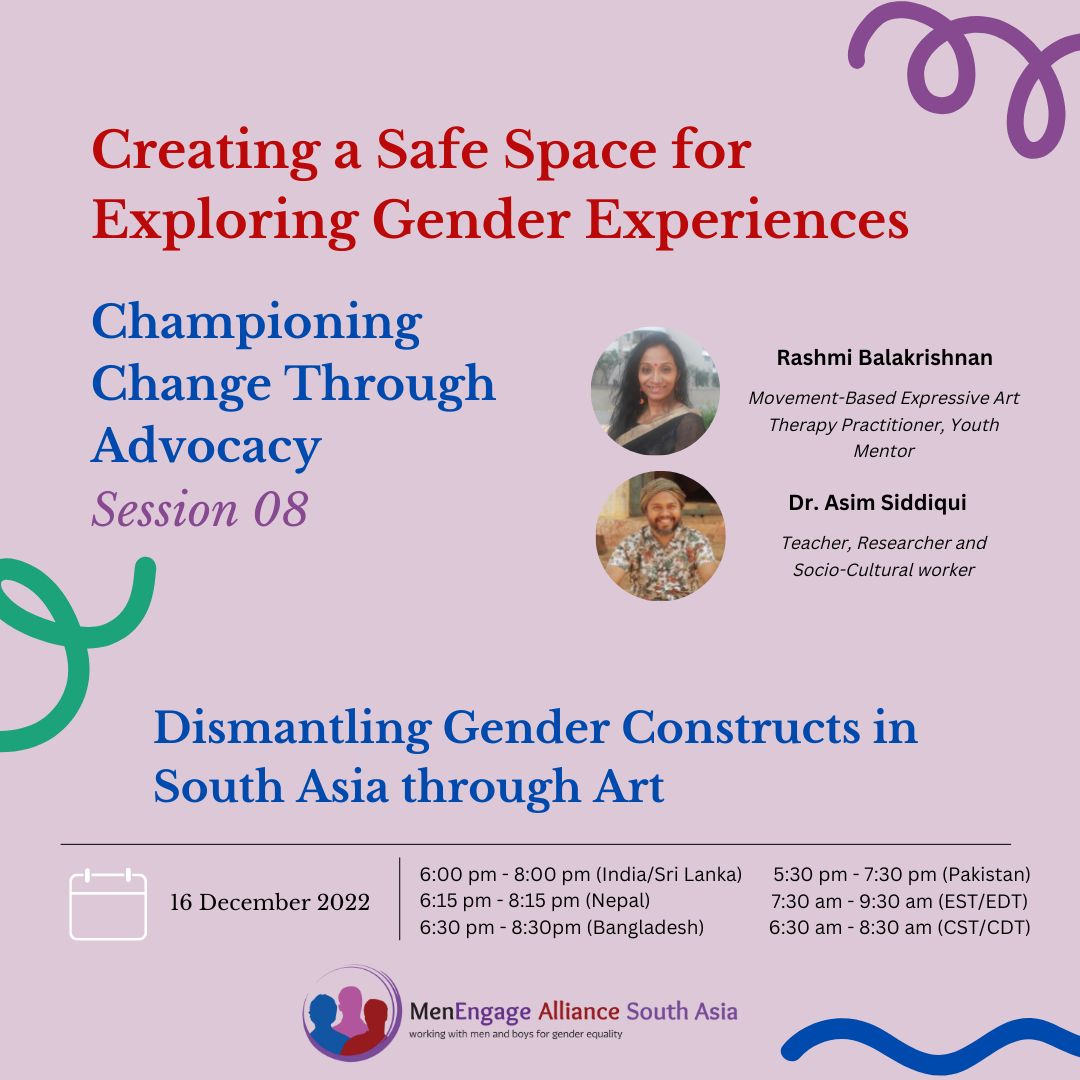 MenEngage Alliance South Asia tweet media