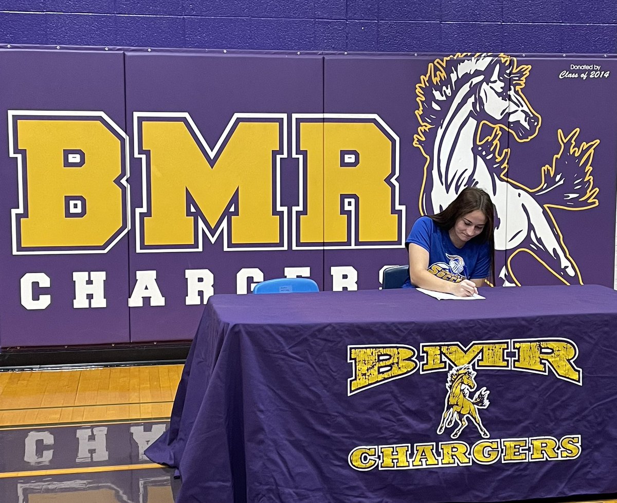 _Mrs_Roberge's tweet photo. PROUD! Huge congratulations to our very own Lucy Watson as she signed her letter of intent today to play soccer at Worcester State! Can’t wait to watch you take the field over the next few years! 💙💛 #wsu #fellowlancer @BMRathletics https://t.co/S8xMkgIgHu