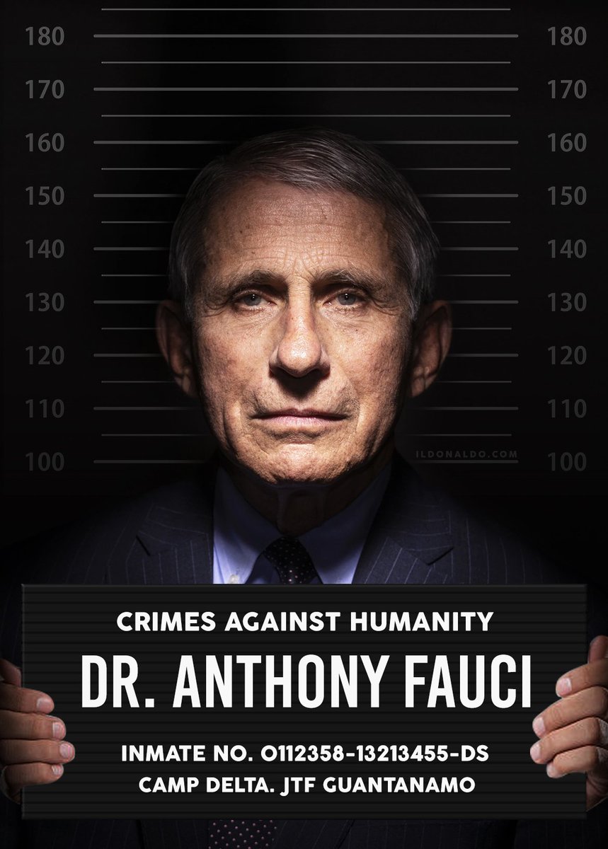 I had a dream... 😡

#FauciFiles 
#FauciForPrison 
#FauciLiedMillionsDied
