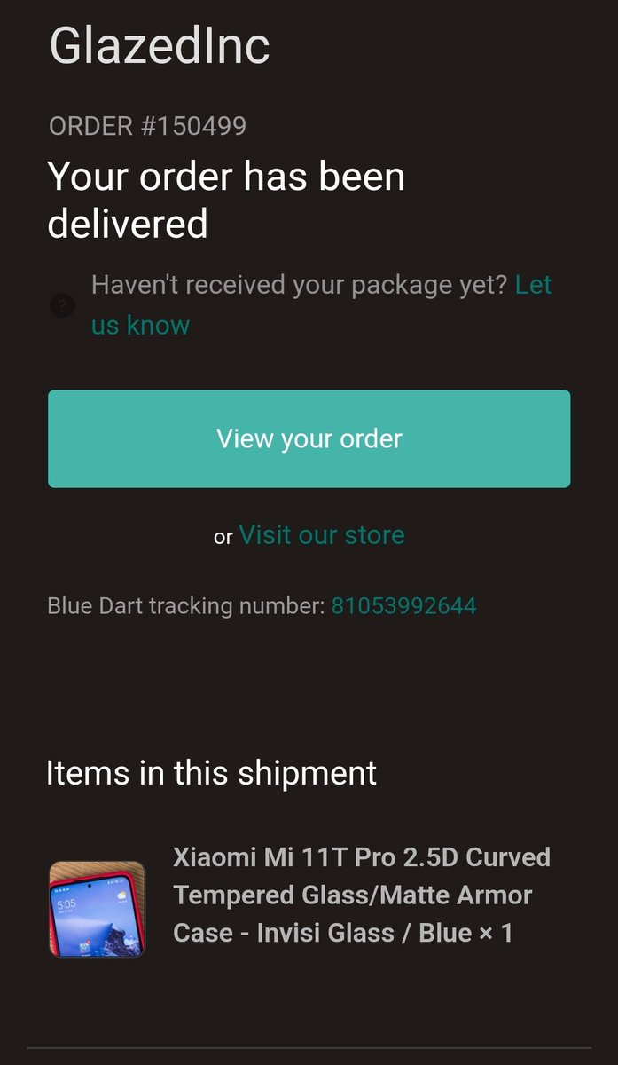 kk79_'s tweet photo. Last week i bought the @GlazedInc tempered glass and cover for Mi 11t pro the cover is amazing but the tempered glass is not correct fit for the device ...do resize the glass Man..... https://t.co/DzE7Hhe46P