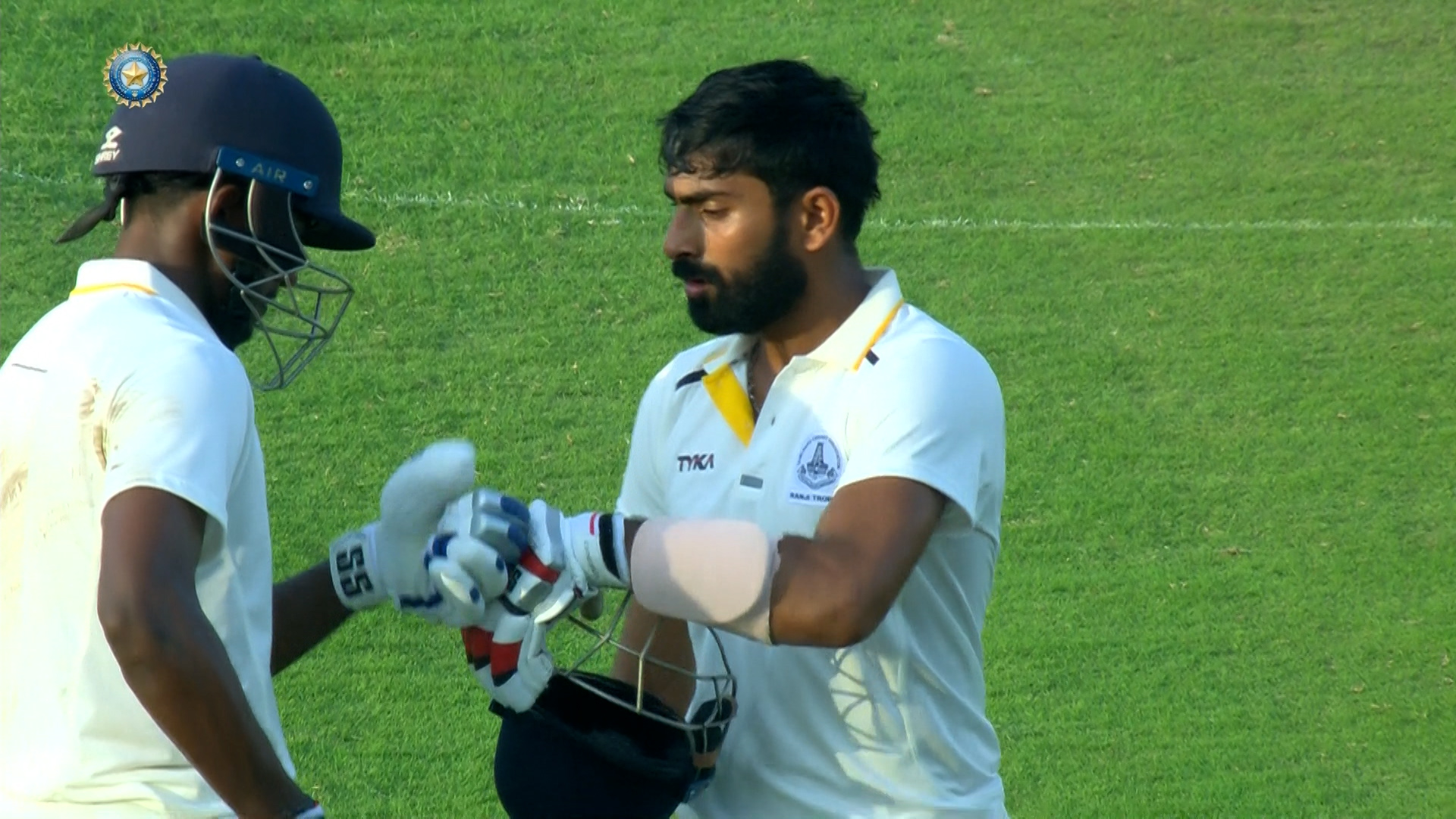 N Jagadeesan scored 100 vs hyderabad