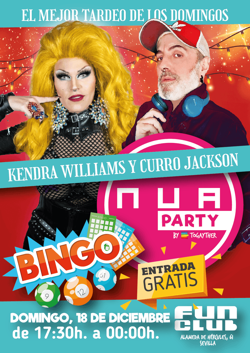 Togayther_ES's tweet photo. ▶️ Si vienes este finde a #Sevilla no te pierdas estas #fiestas 💃🕺 tan divertidas, donde va la gente a pasarlo en grande
¡Vente a #SissyPop 💄 y #NuaParty 🎱!
Las fiestas by #Togayther de la que todxs el mundo habla
#FiestaGay #GaySevilla #SevillaGay #FiestasGaySevilla https://t.co/Enq9hTSVne