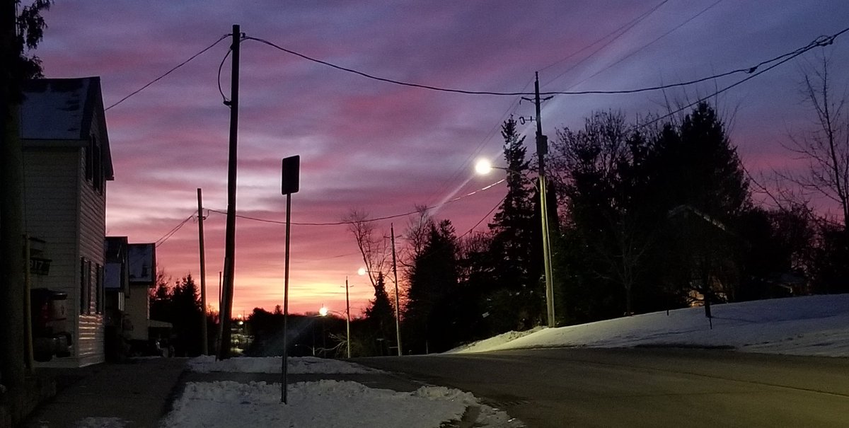 Beauty morning here.