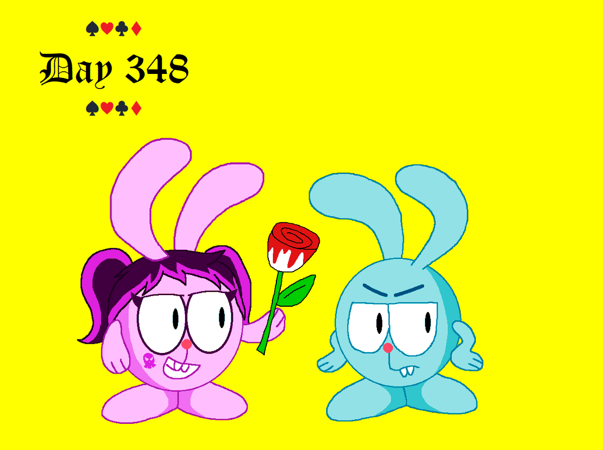 JosieRiki's tweet photo. Day 348 - Toxiriki is holding a white rose painted red for Pogoriki, much to his annoyance.
#2022project #AliceInWonderland #GoGoRiki #Smeshariki #Kikoriki #OC #Toxiriki #Pogoriki #rose #paint #crossover https://t.co/jKRvGTaWyu