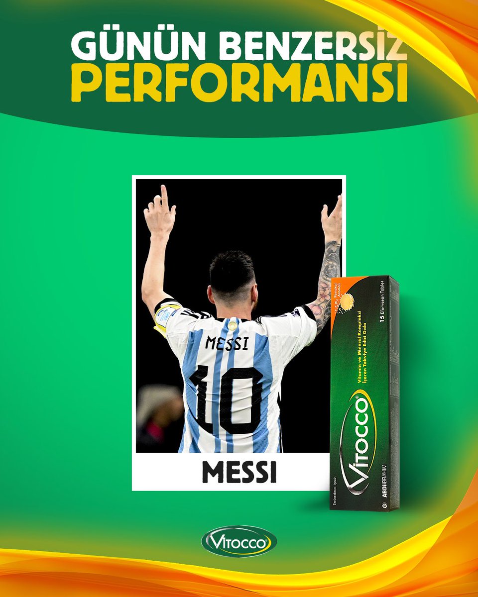 💪 @vitoccotr ile 'Günün Benzersiz Performansı' 🐐 Hırvatistan karşısında 1 gol ve 1 asist ile Arjantin'i finale taşıyan Lionel Messi!