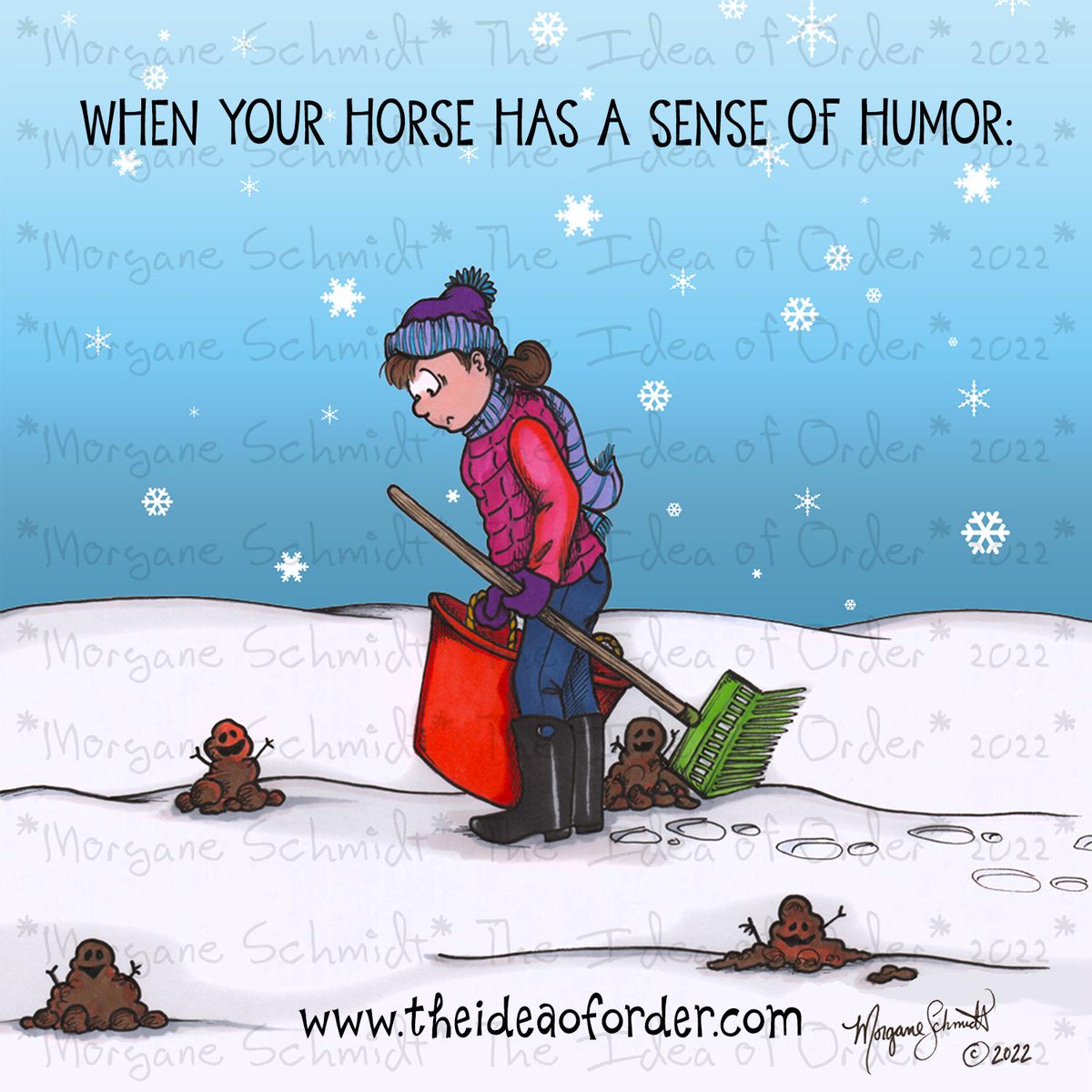 HORSE_NATION's tweet photo. https://t.co/y4kL7CZ6Mg
We all love seeing photos of horses in magical winter wonderlands. What we *don't* see in those photos is the other side of winter... Hey, at least it's something to laugh at as we freeze our butts off in the barn, right? #theideaoforder #goriding https://t.co/Y04Vc3bz27