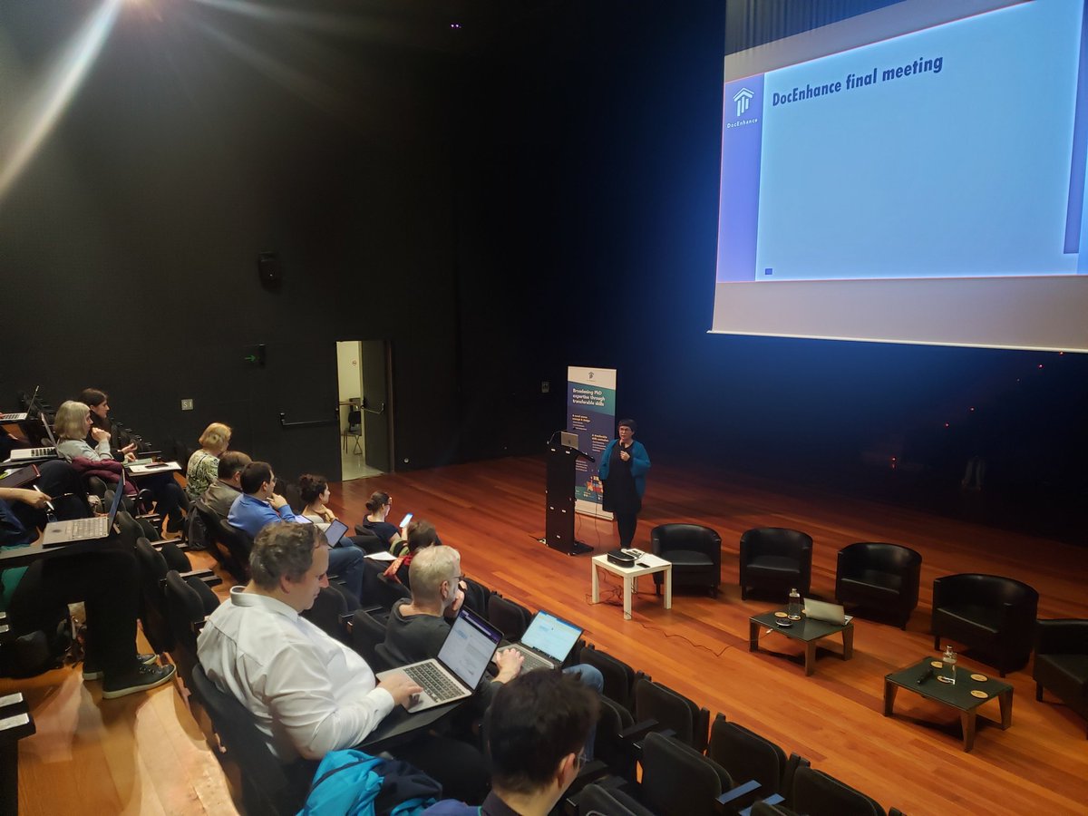 DocEnhance (@docenhance) on Twitter photo After 3 years of intense collaboration, <a href="/DocEnhance/">DocEnhance</a> is coming to an end. Partners meet today for a final meeting, focusing on the project's legacy.
Big up to <a href="/hanne_risan/">Hanne Risan Johnsen</a> & <a href="/UiTNorgesarktis/">UiT Norges arktiske universitet</a> team for fantastic coordination!
Check out the Platform at courses.docenhance.eu After 3 years of intense collaboration, <a href="/DocEnhance/">DocEnhance</a> is coming to an end. Partners meet today for a final meeting, focusing on the project's legacy.
Big up to <a href="/hanne_risan/">Hanne Risan Johnsen</a> & <a href="/UiTNorgesarktis/">UiT Norges arktiske universitet</a> team for fantastic coordination!
Check out the Platform at courses.docenhance.eu