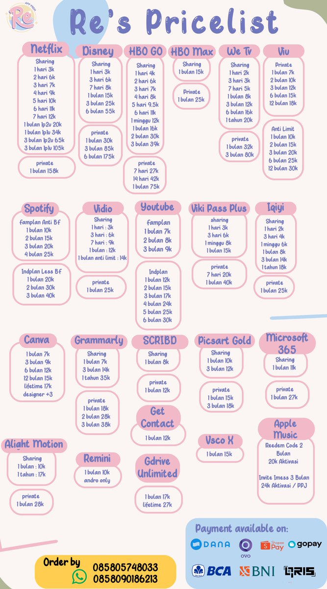 Haiiii di 
<a href="/maxtchax/">Re; @ after dm!</a>

 ada nihh kakkk! Murahh banget lohhh !! Yuk untuk liat lebih lengkap nya bisa cek pl yaw!!!

🎠 trusted 1OO%
🎠 full garansi ‼️
🎠 legal ‼️
🎠 dm/ wa tinyurl.com/WhatsApp-re
🎠 BCA/BNI/Dana/Ovo/Spay/Gopay/QRIS
#zonauang (48)