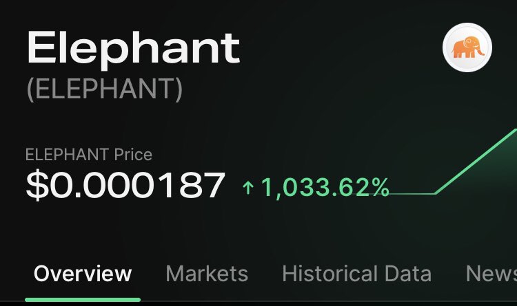 1PauloStill's tweet photo. Lol! $ELEPHANT $ONE #Harmonyone #Harmony #Bullish 🚀🚀🚀🚀 https://t.co/S0kVaoBzHH