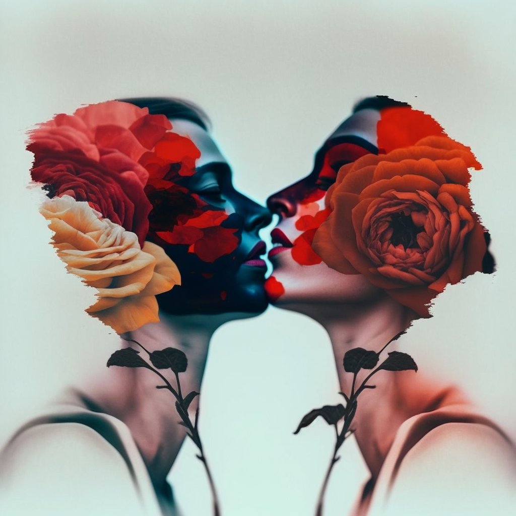 IrdandMJ's tweet photo. Just discovered emojis + 'double exposure' with stylise and chaos at max. Far too much fun. #midjourneyV4 #midjourneyart #midjourney https://t.co/qHXIsqv3LS