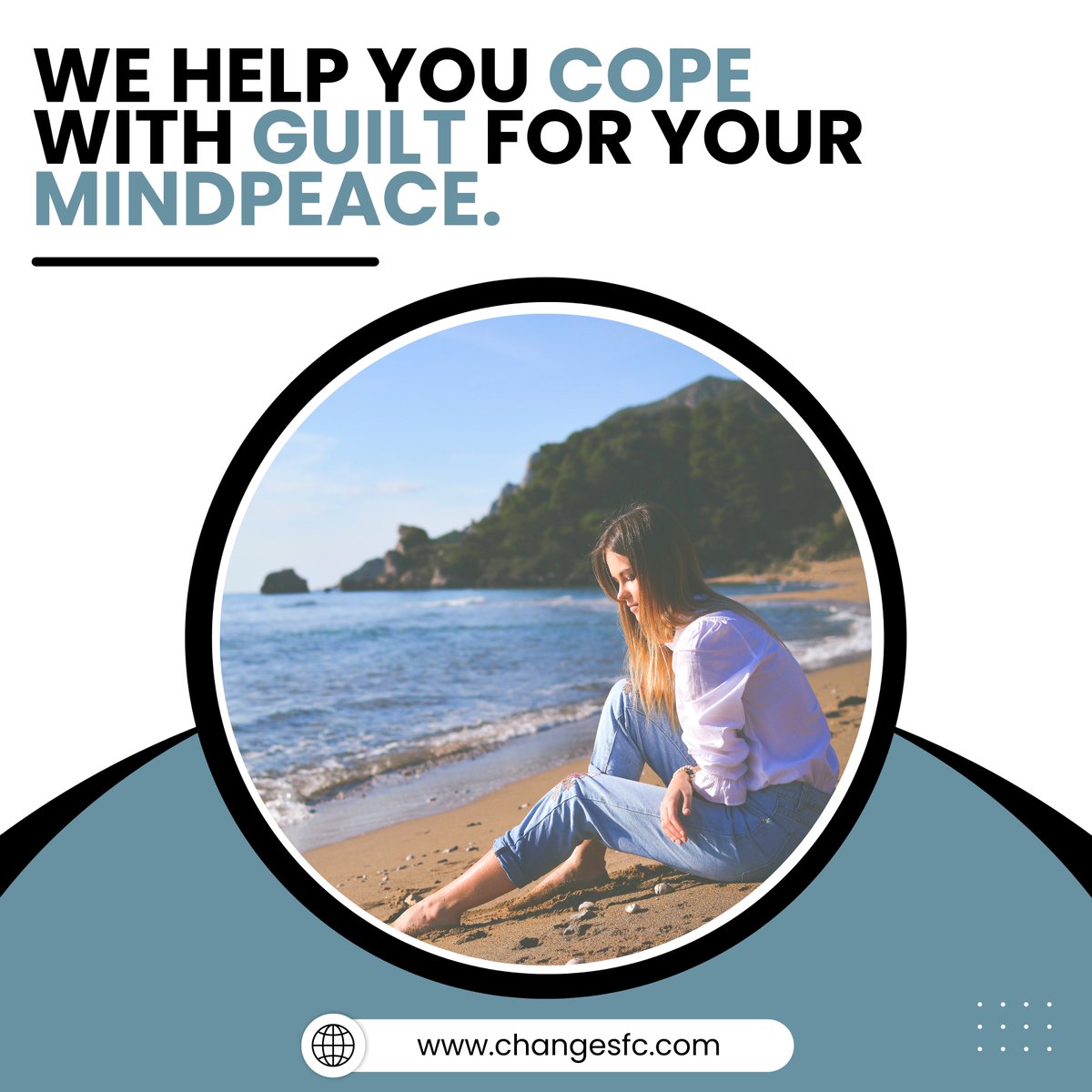 CSATinChicago's tweet image. Sometimes guilt can become so strong it makes it difficult for a person to get through each day. They may struggle to connect with their loved ones, maintain a relationship, or stay focused at work or school. 
----
🌐 changesfc.com
.
#changesfc #searchingforchange