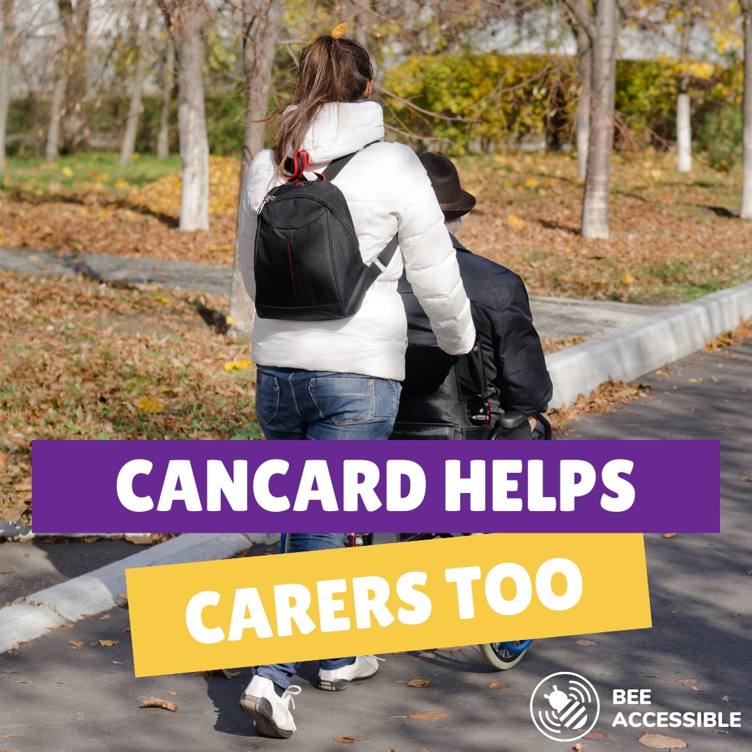 #Carers often face difficulties at venues surrounding entry tickets and prices, which is why we have developed a version of #CanCard specifically carers, providing carers with verified evidence of their carer status. #EqualAccess #DisabilityAccess #SupportCarers