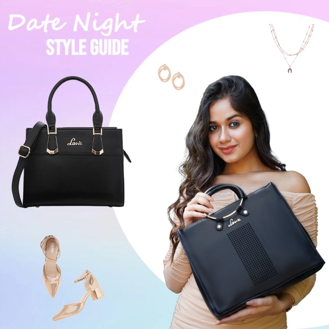Did someone say date night? Not without my black #Laviebag 🖤🤩 Comment 🙌 if you loved all our style guides!
.
Use code: STYLEGUIDE15 to avail an additional 15% off on your purchase 🛒
.
#lavieworld #laviegirltribe #lavieXJannat #JannatZubair #party #handbag #fashion