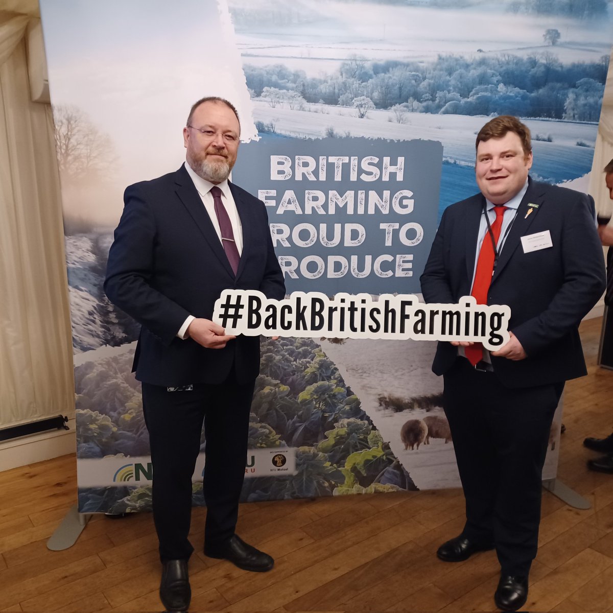 NFU_Poultry's tweet photo. It was a busy day in Westminster for the NFU Poultry team on Monday, meeting with Defra on Welfare in Transport followed by the NFU's Christmas reception in parliament, highlighting the current issues faced by poultry members to MPs and Peers #ProudofPoultry https://t.co/TcPWuZgm0x