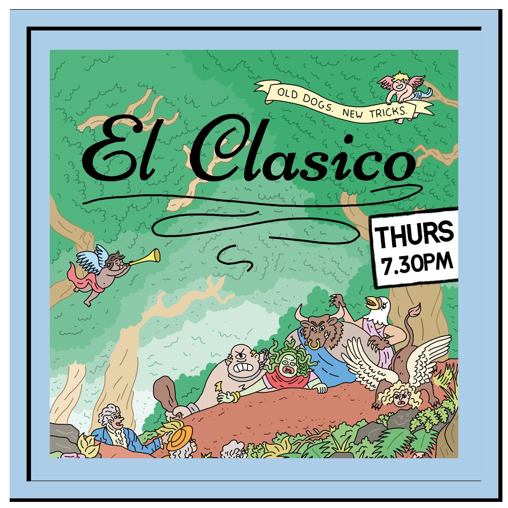 FAImprov's tweet photo. ❤️‍🔥Sweet FA ❤️‍🔥
❤️‍🔥 The Cartel ❤️‍🔥
❤️‍🔥 The Wilsons ❤️‍🔥

Tomorrow night is the last ever El Clasico.

 ❤️‍🔥❤️‍🔥And it's a bumper show featuring all three original house teams ❤️‍🔥❤️‍🔥

Tickets here! 
https://t.co/0XqdEyOafA https://t.co/cEaDHxyUcn