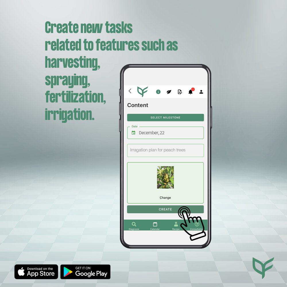ForFarming_'s tweet photo. How can you create your own plant breeding calendar? Follow the steps.
#forfarming #farmibyforfarming #planning #planner #mobileapp #agriculture #calendar #feature #harvesting #spraying #fertilization #irrigation https://t.co/M1i32EwxqT